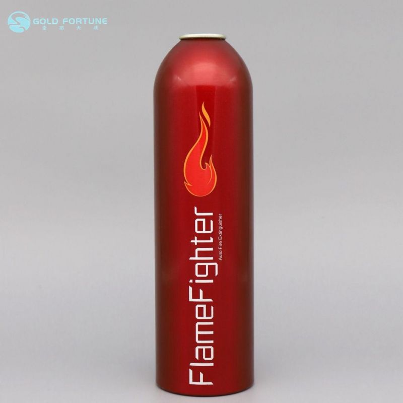 High Pressure Aerosol Fire Extinguisher Aluminum Can Wholesale