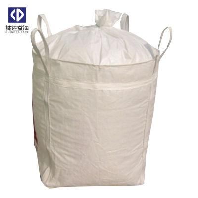 1000kg 1500kg White FIBC Bulk Bags PP Virgin Jumbo Bag