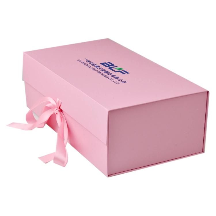 Custom Logo Recycled Cardboard Packaging Magnetic Closure Foldable Paper Gift Boxes