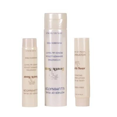 Hot Sale Sunscreen Cream Body Lotion Plastic Soft Touch Cosmetic Packaging Tube