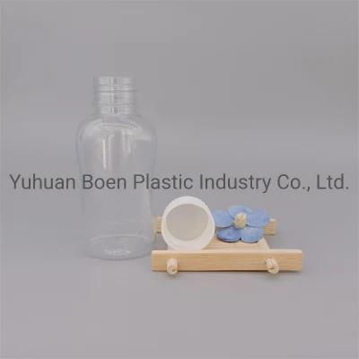 Medicine Use Good Quality Transparent Body Bottle Screw Cap