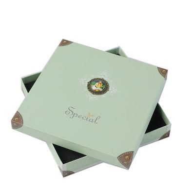 Custom Logo Beautiful Design Rigid Cardboard Paper Jewelry Gift Box