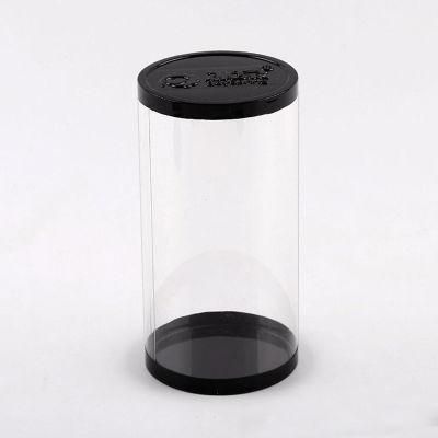 Custom Clear PVC Plastic Cylinders Packaging with Lid