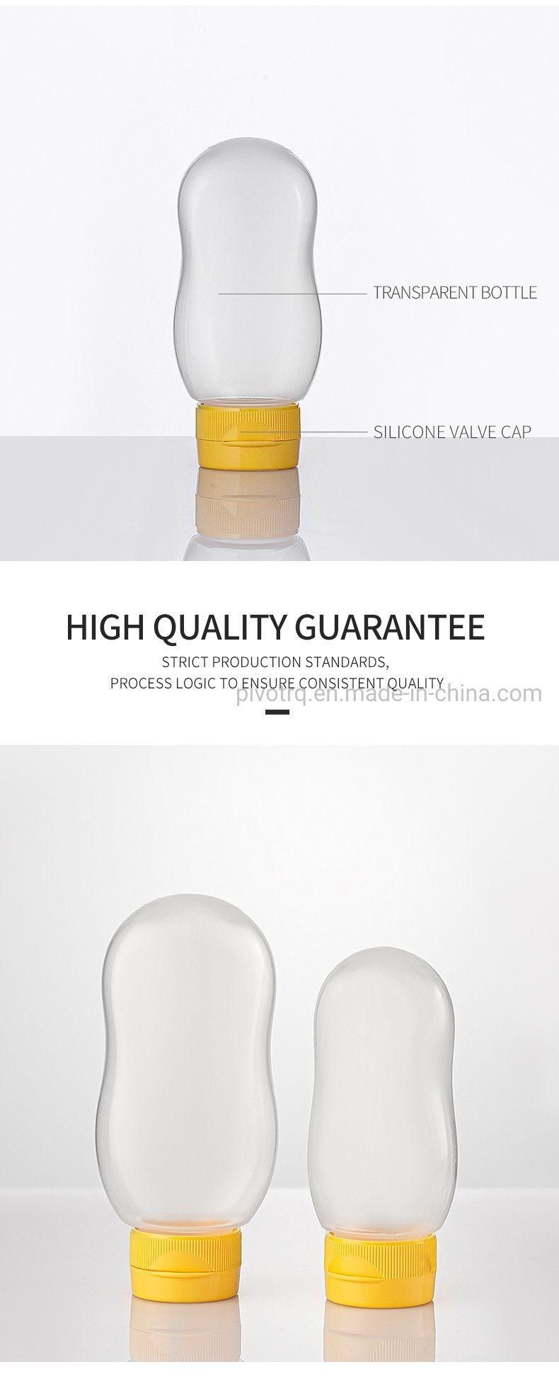 100g Small PP Plastic Squeeze Honey Bottle with Flip Cap