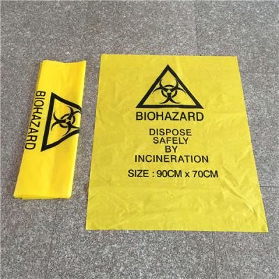 Disposable Plastic Biohazard Hospital Garbage Medical Waste Bag