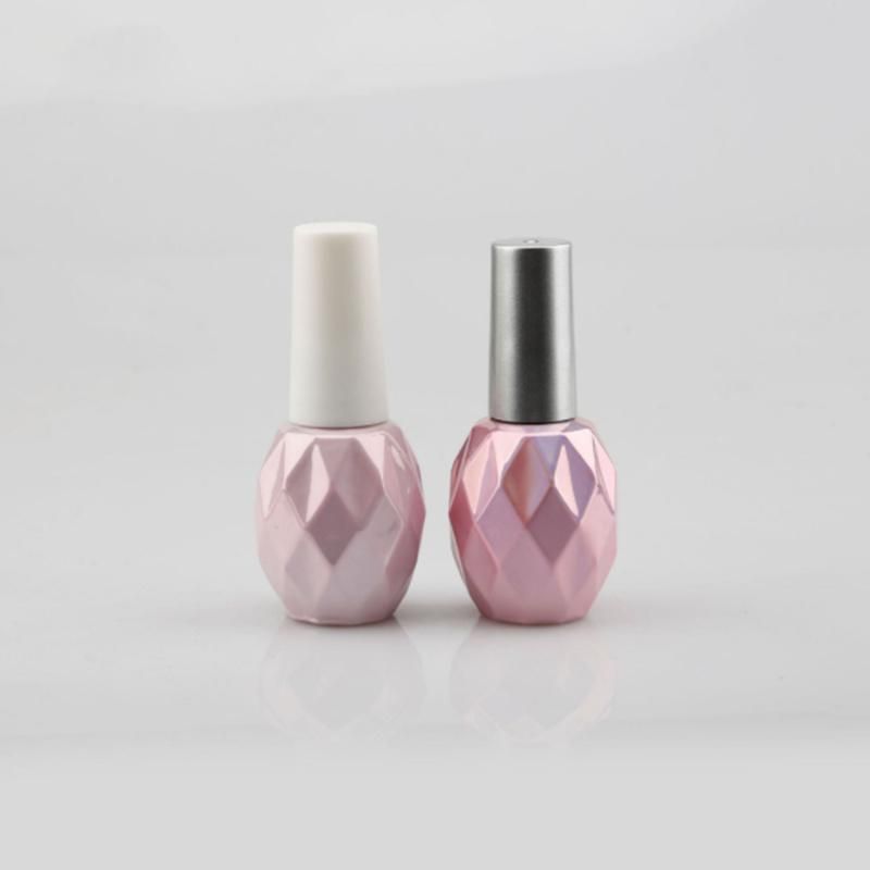 Private Label Custom Empty Glass Nail Polish Oil Bottles UV Gel Cosmetic Nail Bottle with Cap