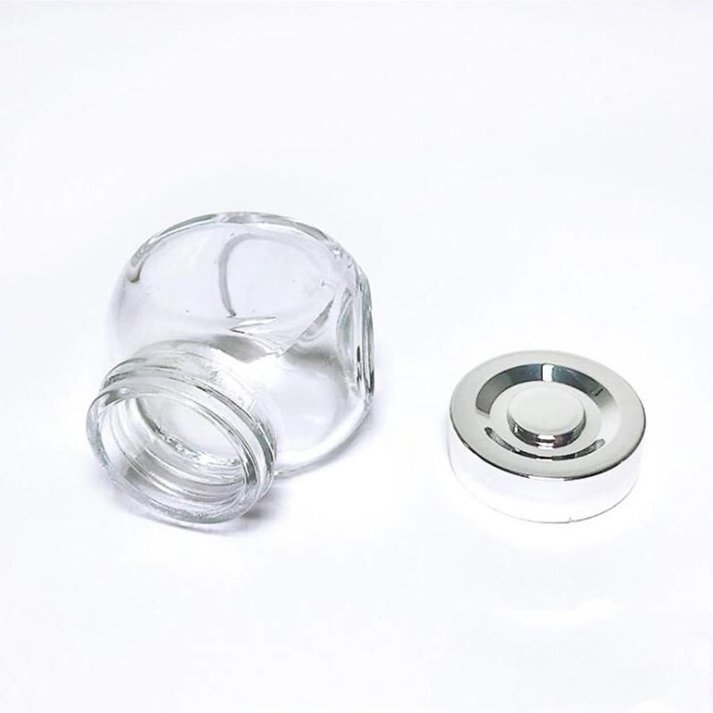 380ml 480ml Clear Round Glass Storage Jar Storage Jars