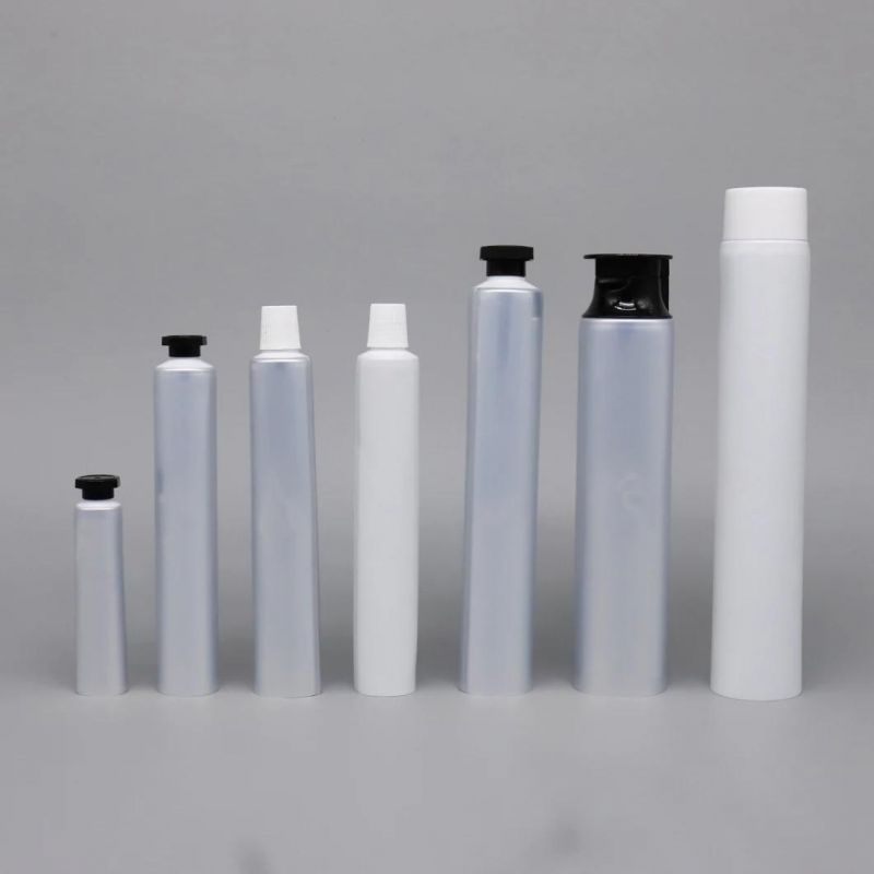 Round Soft Lotion Cream Packaging Tube with Flip up Caps