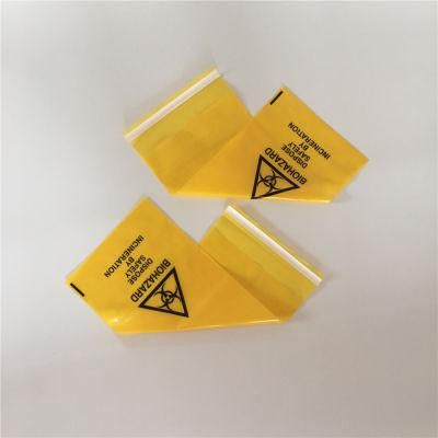 Cheap Price Yellow Specimen Medical Waste Bag Biohazard Garbage Bags