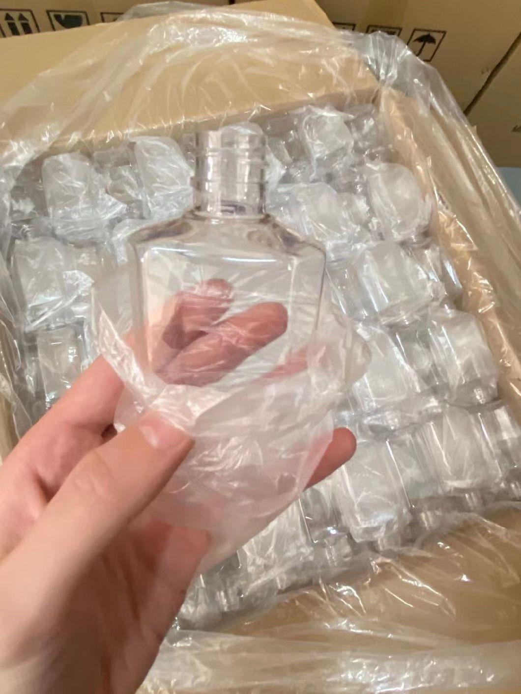 Empty Clear Pet Cosmetic Plastic Body Pump Shampoo Lotion Bottle