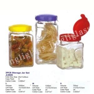 Dry Food Glass Jar Storage Jar Nice Quality