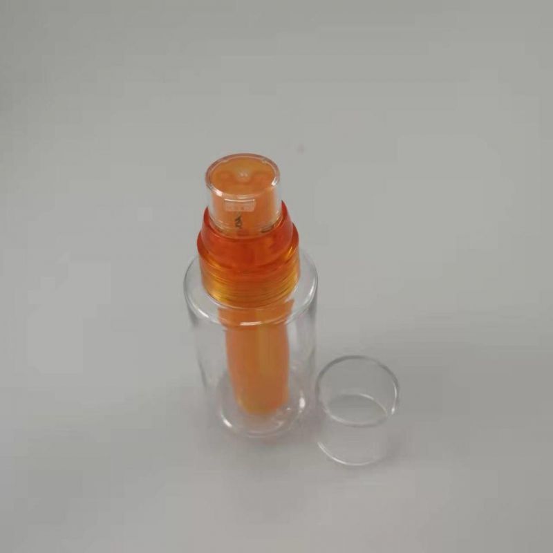 Custom Cylindrical Double Tube Bottle Mixed Emulsion Double Tube Plastic Bottle