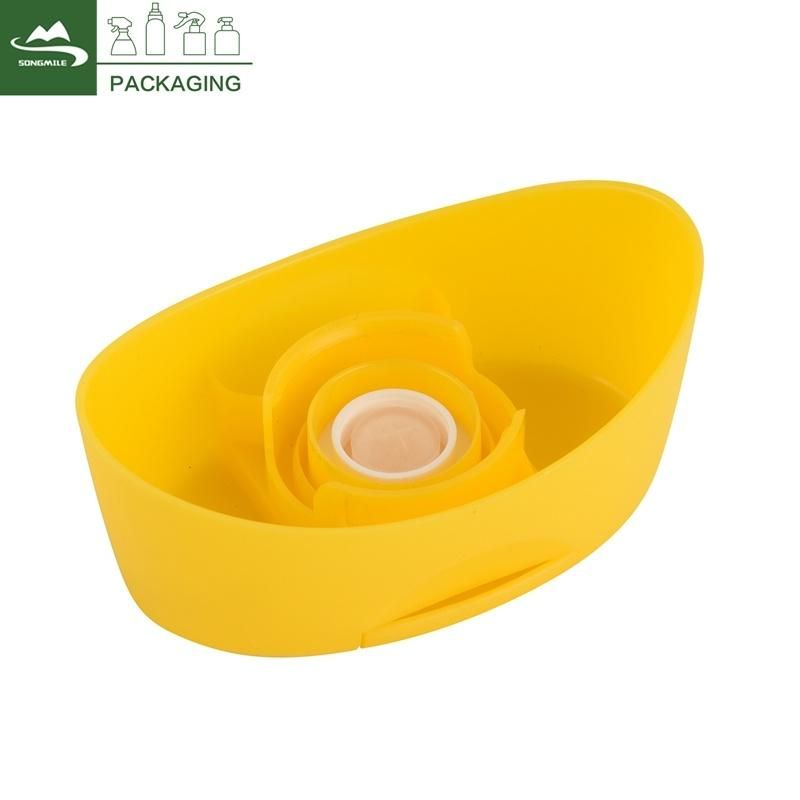 38/400 Plastic Flip Top Bottle Cap Silicone Valve for Laundry Liquid Shampoo Shower Gel