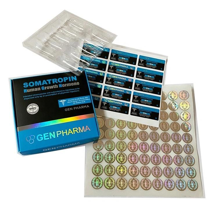 Somatropina Human Growth Hormone Plastic Tray 2ml Vial HGH Packaging Boxes