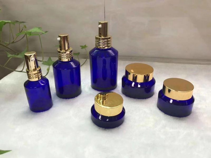 Ds002  Excellent Quality Latest Glass Cosmetic Bottle Set Have Stock