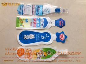 Clear Juice Disposable Beverage Bags Foldable Drinking Plastic Water Pouches