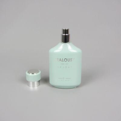 Empty 50ml Perfume Glass Bottle with White Cap