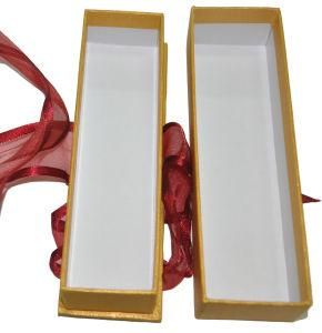 2014 Hot Sale Golden Colour Package Box with Ribbon (YY-B0186)