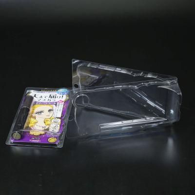 PET/PVC Clear Plastic Boxes Cavities Clamshell Blister tray Cosmetic Packaging Boxes