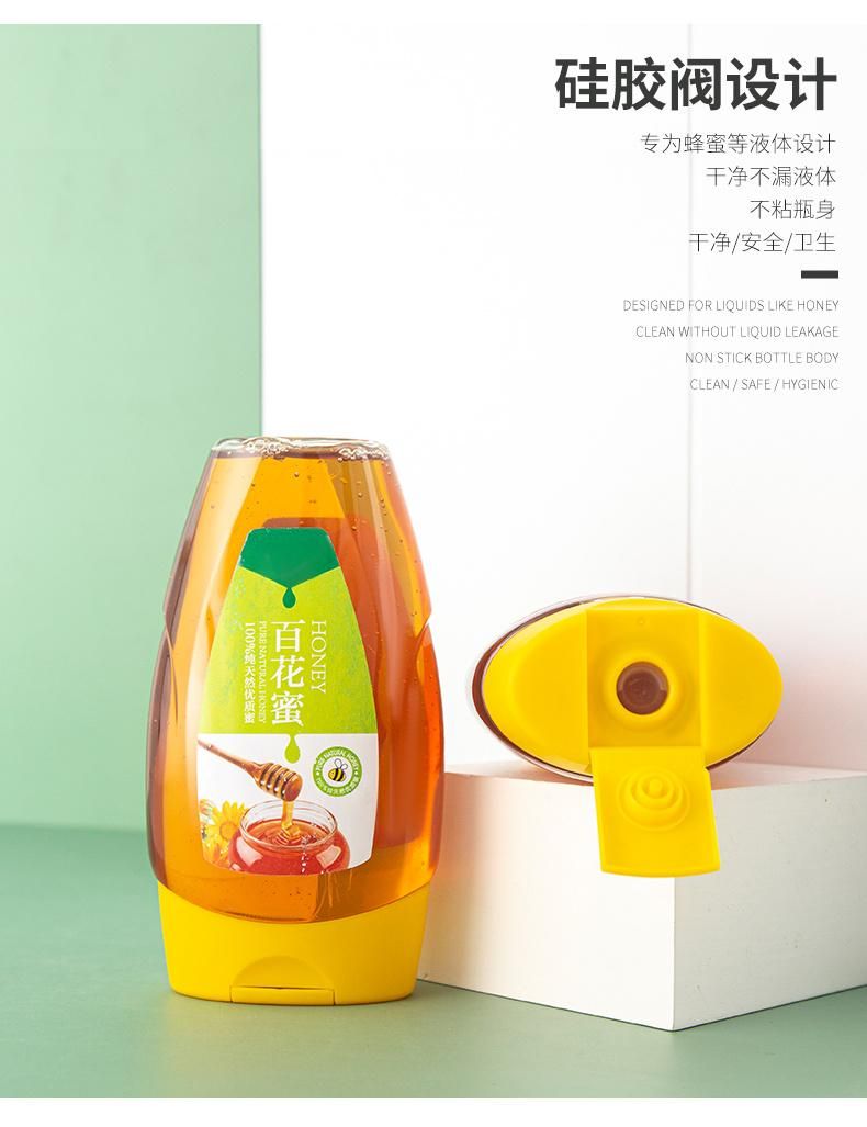 500g 16oz Plastic Squeeze Bottle for Honey and Syrup