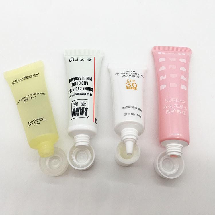 Custom Cosmetic Tubes Small Plastic Tube Lotion Squeeze Tubes