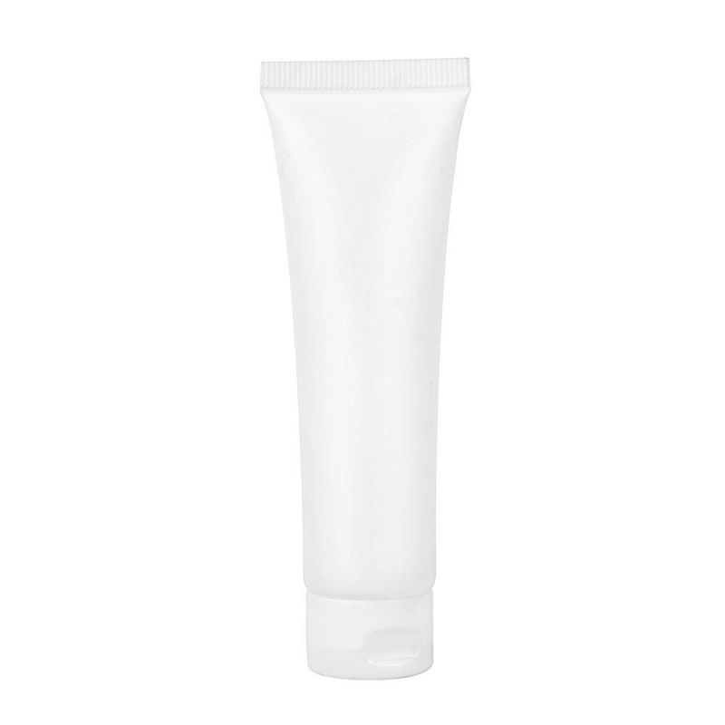 30ml White Flip Cap Cosmetic Tube Packaging