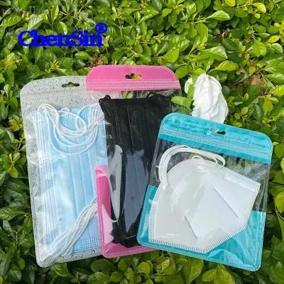 Customized Face Mask Packaging Zipper Lock Bag