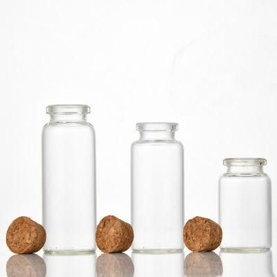 5ml 10ml 20ml 30ml 50ml DIY Craft Small Size Twine Funnel Available Mini Glass Jars Bottles Wishing Bottles with Cork