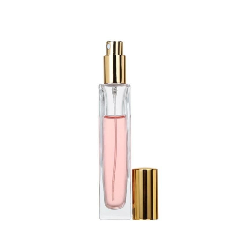 3ml 6ml 10ml 20ml Glass Perfume Spray Bottle with Aluminum Cap Mini Glass Cosmetic Packaging Bottle