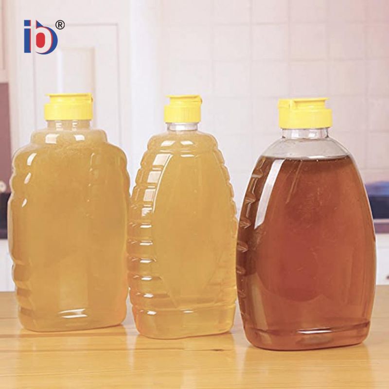 Retro Design Transparent Plastic Bottle Honey Bottle Plastic Reusable