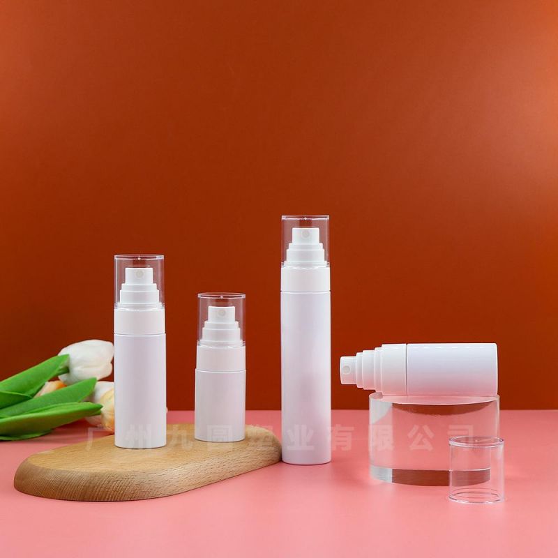 Wholesale 30/40/50/60/80ml Spray Bottle Transparent Pet Plastic Cosmetic Dispenser Bottle Small Spray Bottle for Fixing Makeup
