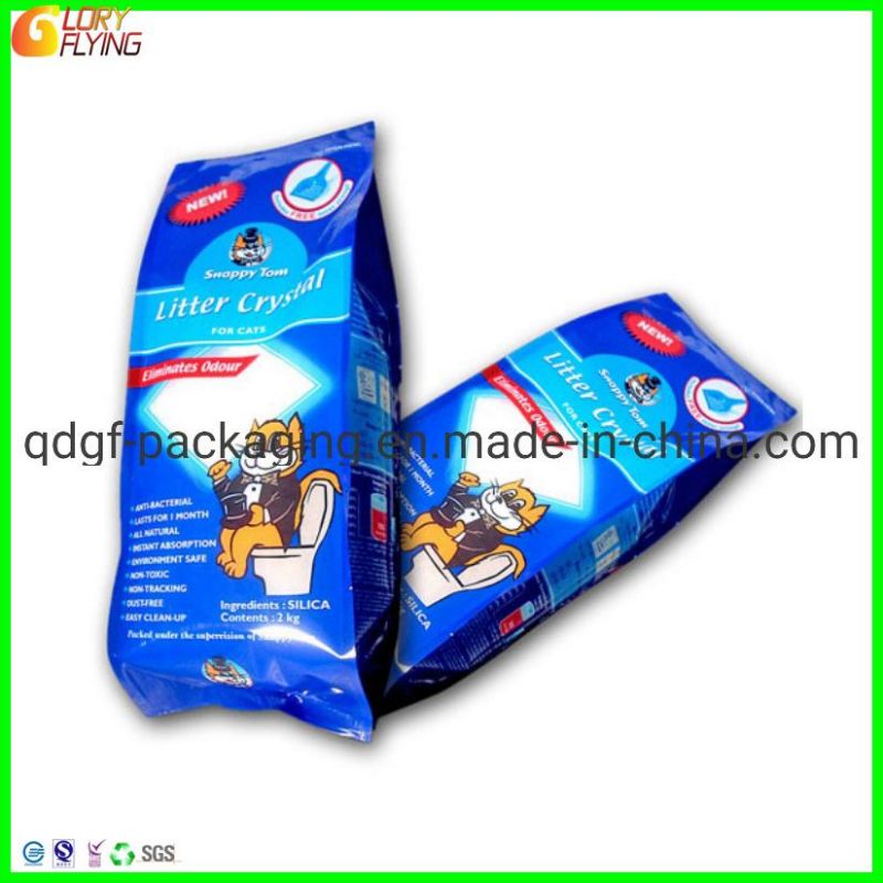 Biodegradable Pet Food Packaging Bags with Handle and Zip Lock