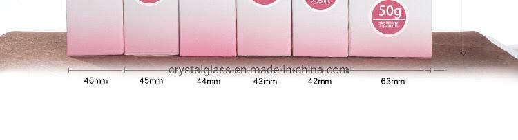 Pink Color Cosmetic Bottle with Box Packing