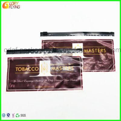 Child Proof Customized Printed Plastic Tobacco Packaging Ziplock Bag