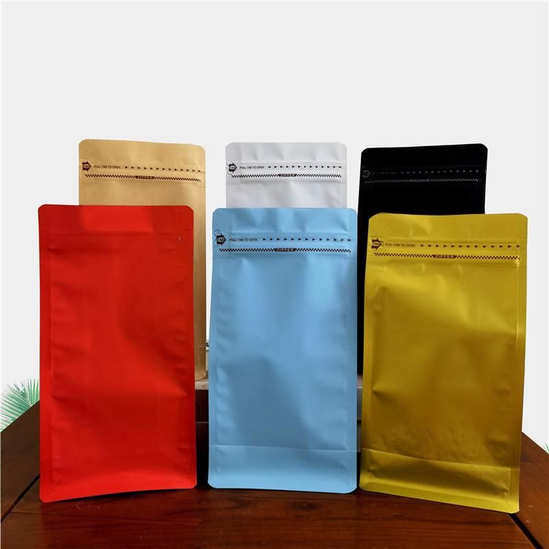 Custom Printing Quad Seal Bag 1kg Coffee Bag with Zipper