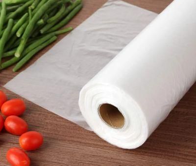 Factory PE Transparent Food Packaging Poly Flat Bag