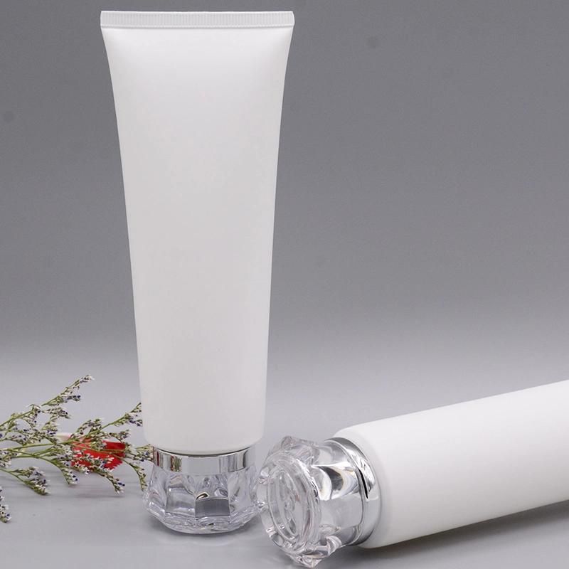 Acrylic Cap Design Empty PE/PCR Plastic Printing Tube