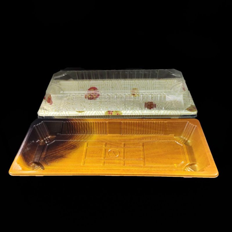 Wholesale Blister Plastic Food Tray Disposable Container For Sushi box