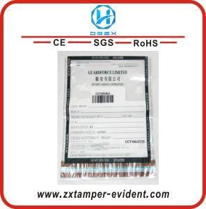 Tamper Evident Bag/Security PE Bag/Cash Bag/Bank Use Bag/Money Bag/Security Cash Bag