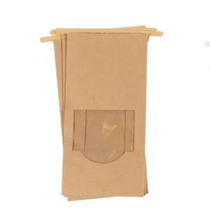 100PC Kraft Paper Flat Paper Bags Wholesale Food Grade Kraft Paper Bags