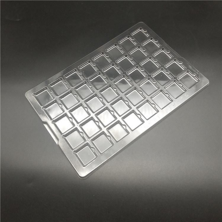 Custom Clear Transparent Plastic Electronic Components Packing Blister Tray