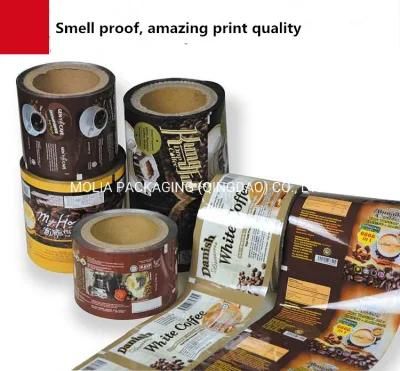 Food Packaging Laminated Roll Film/Customized Printed Plastic Roll Film/Aluminum Foil Film for Food