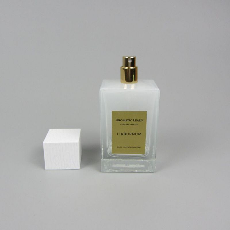 Good Quality Square Glass Element Perfume Bottle