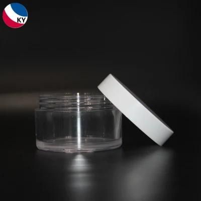 Thick Wall 50g Plastic PETG Plastic Skincare Cream Jar