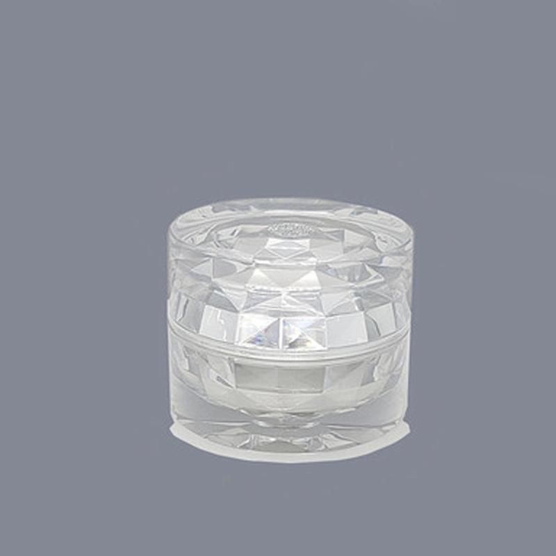 in Stock Factory Direct Sales 30 50g Cosmetic Jar Packaging Double Wall Acrylic Jar for Cream Luxury