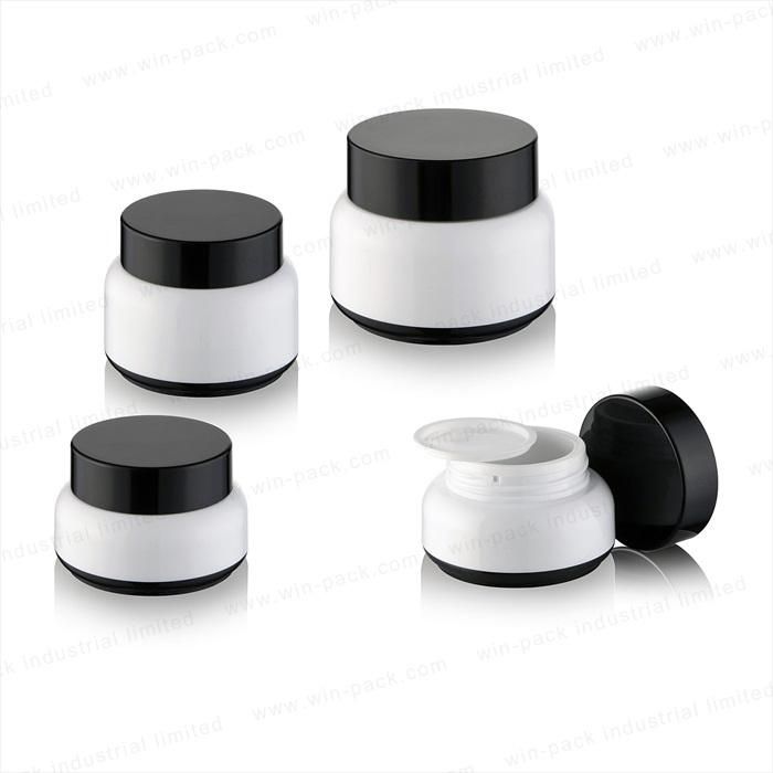 Factory Price Skincare Cream Acrylic Jar for Trial Packaging in Mini Size