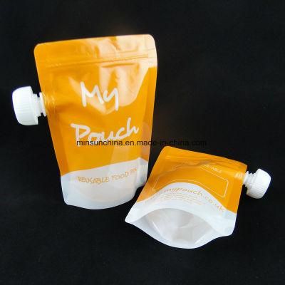 Folding Sports Beverage Plastic Kettle Sports Bottle Nozzle Bag