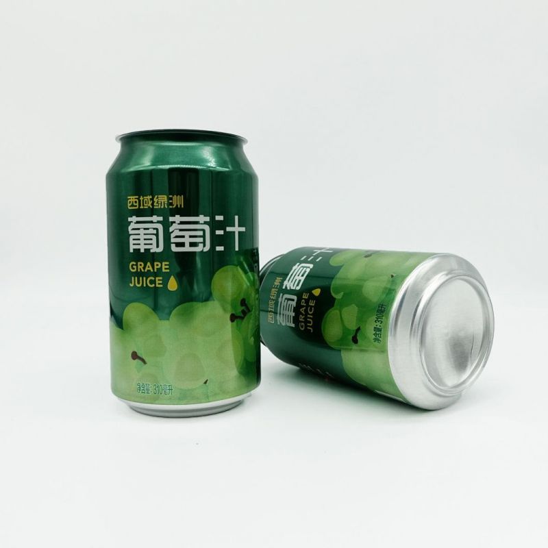 Aluminum Cans 330ml for Grape Juice Fruit Juice