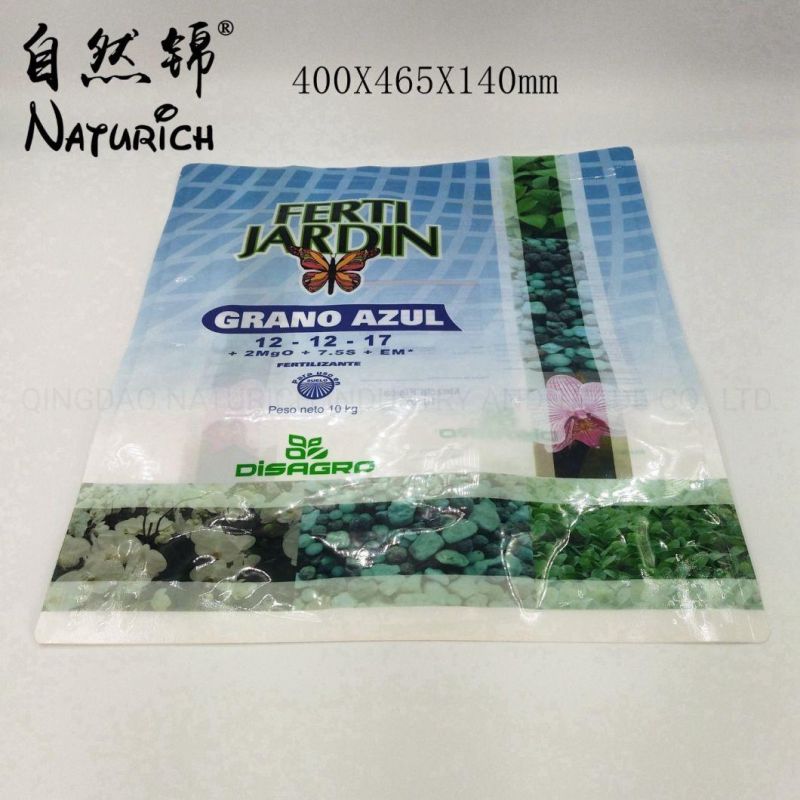 Ditital Printing 1kg Fertilizer Packing Bag Plastic Pouch Stand up Zipper Bag