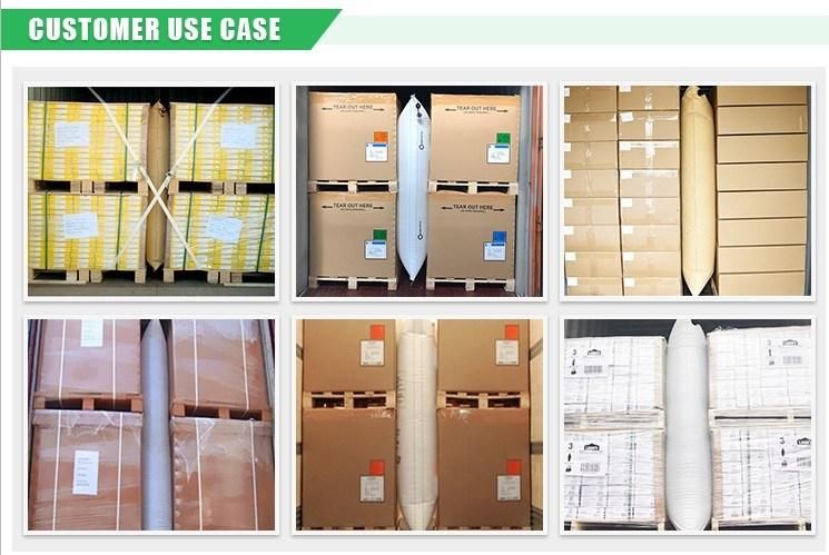 90*180cm Railway Transportation Kraft Paper Dunnage Air Bag for Shipping